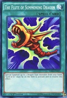 The Flute of Summoning Dragon [Structure Deck: Seto Kaiba] [SDKS-EN023] | Gaming Infinity