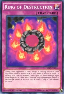 Ring of Destruction [Structure Deck: Seto Kaiba] [SDKS-EN033] | Gaming Infinity