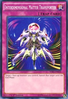 Interdimensional Matter Transporter [Structure Deck: Seto Kaiba] [SDKS-EN034] | Gaming Infinity