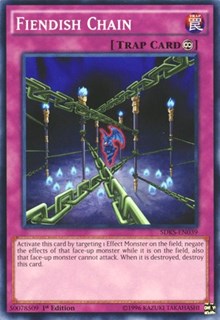 Fiendish Chain [Structure Deck: Seto Kaiba] [SDKS-EN039] | Gaming Infinity