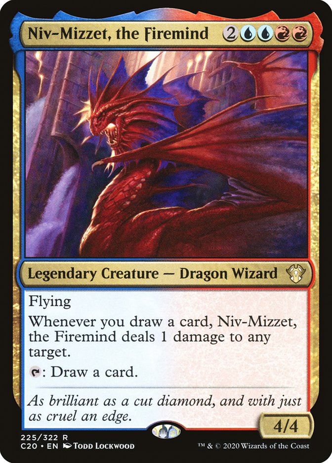 Niv-Mizzet, the Firemind [Commander 2020] | Gaming Infinity