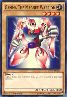 Gamma The Magnet Warrior [Structure Deck: Yugi Muto] [SDMY-EN009] | Gaming Infinity