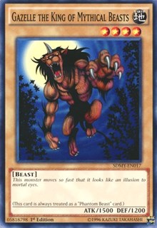 Gazelle the King of Mythical Beasts [Structure Deck: Yugi Muto] [SDMY-EN017] | Gaming Infinity
