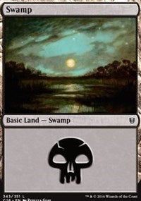 Swamp (343) [Commander 2016] | Gaming Infinity