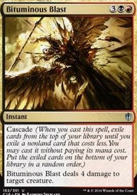 Bituminous Blast [Commander 2016] | Gaming Infinity