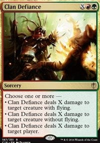 Clan Defiance [Commander 2016] | Gaming Infinity