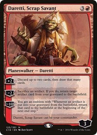 Daretti, Scrap Savant [Commander 2016] | Gaming Infinity