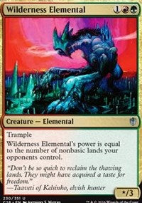 Wilderness Elemental [Commander 2016] | Gaming Infinity