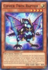 Cipher Twin Raptor [Invasion: Vengeance] [INOV-EN010] | Gaming Infinity