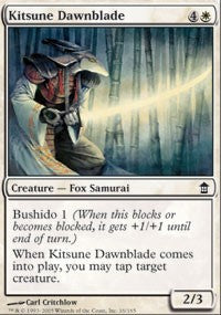 Kitsune Dawnblade [Saviors of Kamigawa] | Gaming Infinity