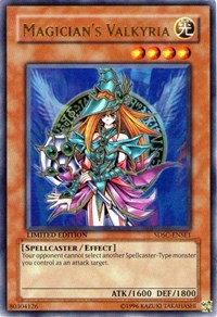 Magician's Valkyria [Structure Deck: Spellcaster's Command] [SDSC-ENSE1] | Gaming Infinity