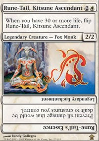 Rune-Tail, Kitsune Ascendant [Saviors of Kamigawa] | Gaming Infinity