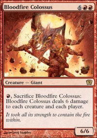 Bloodfire Colossus [Ninth Edition] | Gaming Infinity