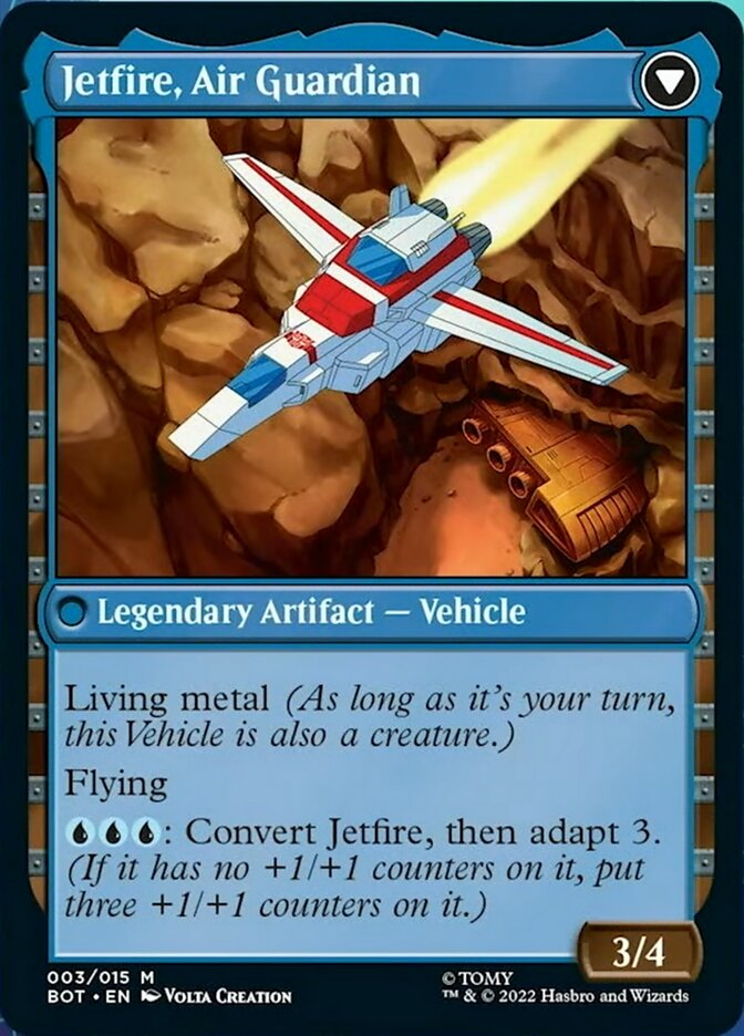 Jetfire, Ingenious Scientist // Jetfire, Air Guardian [Universes Beyond: Transformers] | Gaming Infinity