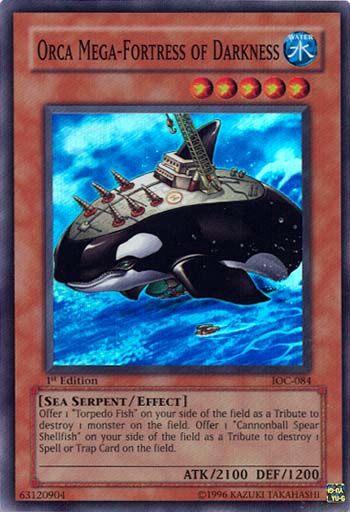Orca Mega-Fortress of Darkness [IOC-084] Super Rare | Gaming Infinity