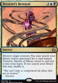 Tezzeret's Betrayal [Aether Revolt] | Gaming Infinity