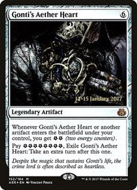 Gonti's Aether Heart [Aether Revolt Promos] | Gaming Infinity