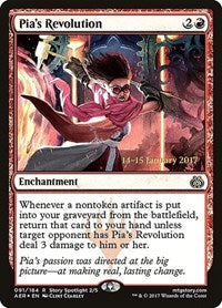 Pia's Revolution [Aether Revolt Promos] | Gaming Infinity