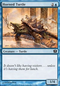 Horned Turtle [Ninth Edition] | Gaming Infinity