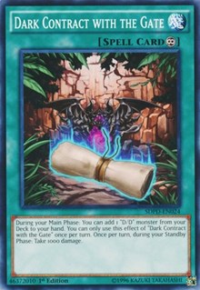 Dark Contract with the Gate [Structure Deck: Pendulum Domination] [SDPD-EN024] | Gaming Infinity