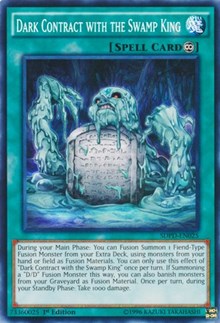 Dark Contract with the Swamp King [Structure Deck: Pendulum Domination] [SDPD-EN025] | Gaming Infinity