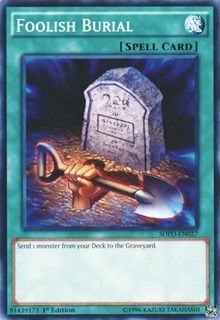 Foolish Burial [Structure Deck: Pendulum Domination] [SDPD-EN027] | Gaming Infinity
