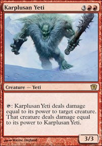 Karplusan Yeti [Ninth Edition] | Gaming Infinity