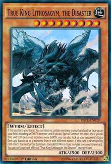 True King Lithosagym, the Disaster [Raging Tempest] [RATE-EN019] | Gaming Infinity