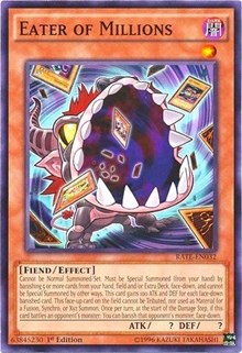 Eater of Millions [Raging Tempest] [RATE-EN032] | Gaming Infinity