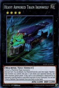 Heavy Armored Train Ironwolf [Raging Tempest] [RATE-EN050] | Gaming Infinity