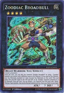 Zoodiac Broadbull [Raging Tempest] [RATE-EN051] | Gaming Infinity