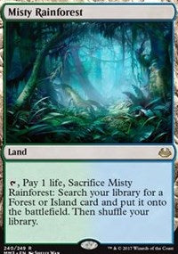 Misty Rainforest [Modern Masters 2017] | Gaming Infinity