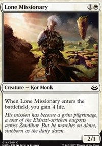 Lone Missionary [Modern Masters 2017] | Gaming Infinity