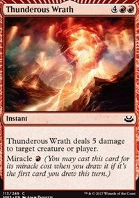 Thunderous Wrath [Modern Masters 2017] | Gaming Infinity