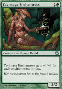 Yavimaya Enchantress [Ninth Edition] | Gaming Infinity