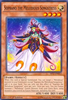 Soprano the Melodious Songstress [Star Pack - Battle Royal] [SP17-EN013] | Gaming Infinity
