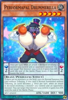 Performapal Drummerilla [Star Pack - Battle Royal] [SP17-EN019] | Gaming Infinity