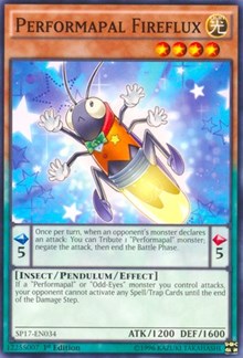 Performapal Fireflux [Star Pack - Battle Royal] [SP17-EN034] | Gaming Infinity