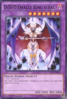 D/D/D Oracle King d'Arc (Starfoil) [Star Pack - Battle Royal] [SP17-EN040] | Gaming Infinity