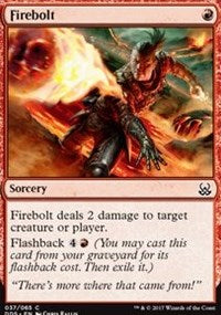 Firebolt [Duel Decks: Mind vs. Might] | Gaming Infinity