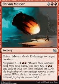 Shivan Meteor [Duel Decks: Mind vs. Might] | Gaming Infinity