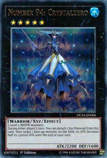 Number 94: Crystalzero [Duelist Saga] [DUSA-EN006] | Gaming Infinity