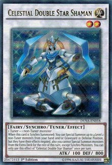 Celestial Double Star Shaman [Duelist Saga] [DUSA-EN018] | Gaming Infinity