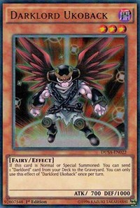 Darklord Ukoback [Duelist Saga] [DUSA-EN022] | Gaming Infinity