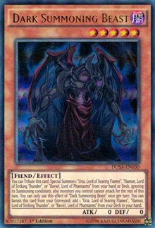 Dark Summoning Beast [Duelist Saga] [DUSA-EN030] | Gaming Infinity