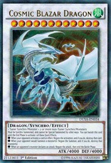 Cosmic Blazar Dragon [Duelist Saga] [DUSA-EN034] | Gaming Infinity