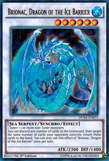 Brionac, Dragon of the Ice Barrier [Duelist Saga] [DUSA-EN073] | Gaming Infinity