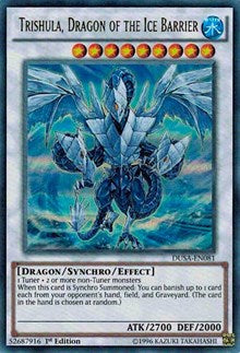 Trishula, Dragon of the Ice Barrier [Duelist Saga] [DUSA-EN081] | Gaming Infinity