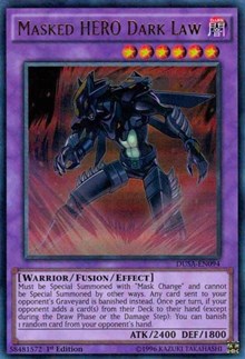 Masked HERO Dark Law [Duelist Saga] [DUSA-EN094] | Gaming Infinity