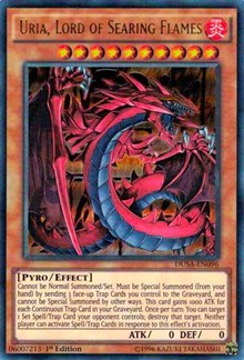 Uria, Lord of Searing Flames [Duelist Saga] [DUSA-EN096] | Gaming Infinity